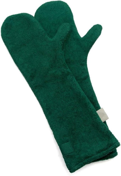 Kisangel PET Cleaning Gloves for Dogs Absorbent Dog Wash Gloves Set for Drying and Grooming for Quick Drying and Paw Cleaning Random Color