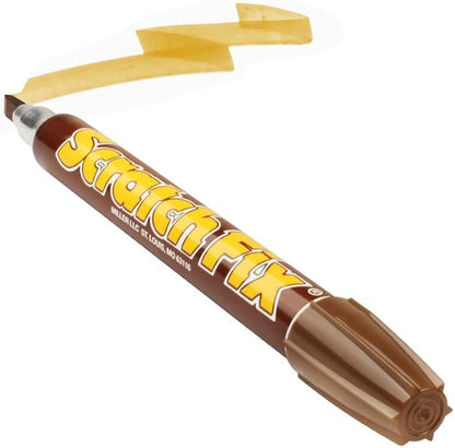 Miller SF1201 Wood Stain Scratch Fix Pen / Wood Repair Marker - Light Brown Wood