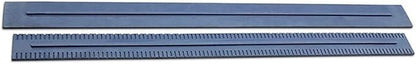 Two-Piece Floor Rubber Squeegee Blade Compatible with Karcher BD50/50, BD50/70, Floor Scrubber Edge Water Retaining Strip Spare Parts