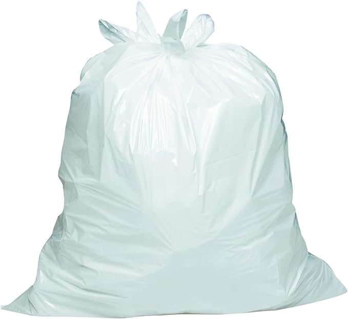 Amazon Basics 4 Gallon Trash Bags, Flap Ties, Fresh Scent, 80 Count (Pack of 6)