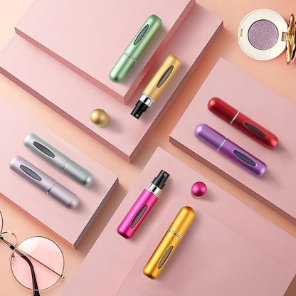 5PCS Cologne Travel Bottle, Perfume Travel Refillable, Perfume Atomizer, Mini Spray Bottle and Small Cologne Sprayer for Daily Use