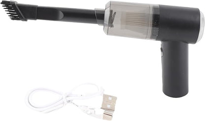 Alomejor Mini Vacuum Cleaner, 9000Pa Cordless Handheld Vacuum with LED Light and Washable Filter for Desktop Keyboard Car Cleaning 0.1L Capacity