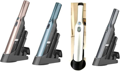 Shark WV201 WANDVAC Handheld Vacuum Lightweight at 1.4 Pounds with Powerful Suction, Charging Dock, Single Touch Empty and Detachable Dust Cup (WV201BLK Black) (Renewed)