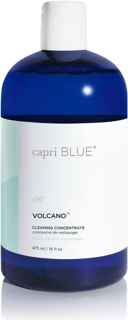 Capri Blue Volcano Cleaning Concentrate - Multi Purpose Cleaner - Cleaning Products Safe for Floors, Tile, Countertops & More - Vegan & Cruelty Free - Non-toxic Cleaning Supplies (16 fl oz)