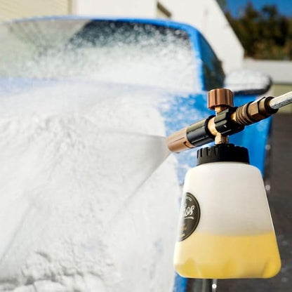 Ethos Foam Cannon Pro V2 for Pressure Washer – Adjustable Car Foam Sprayer with with 1/4” Quick Connector – Heavy Duty Foam Cannon for Gas and Electric Pressure Washers