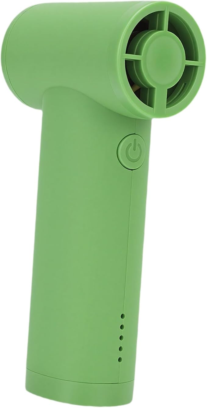 Naroote Compressed Air Duster, 40000RPM Cordless Air Blower, Mini Blower with 5 Speeds Adjustable Power & Type C Rechargeable 5000mAh, Ideal for Cleaning Keyboards, Computers & Cars (Green)