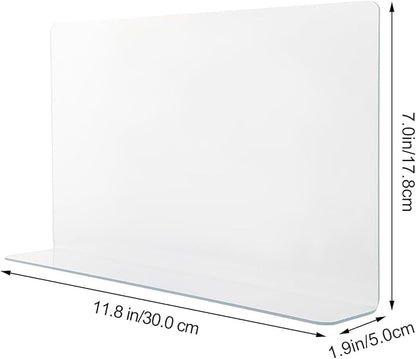 VOSAREA Kitchen Sink Splashing Guard Bathroom Bathtub Board Transparent Water Shield for Spatter Prevention Decor