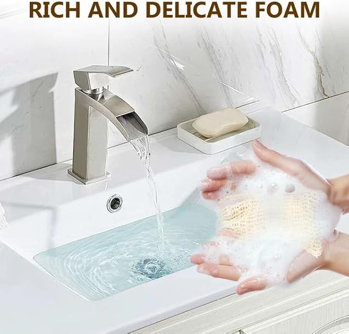 12PCS Soap Saver Pad with 6PCS Soap Bag,Breathable,Soft,Non-Slip,Lathers,for Bathroom,Shower,Kitchen,Travel Hotel Cleaning Supplies
