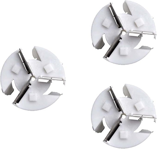 3 Pcs Fabric Shaver Blades Sharp Fabric Shaver Replacement Blade Compatible Quick Lint Removal Hair Ball Trimmer Blades for Remove Clothes Fabric Fluff