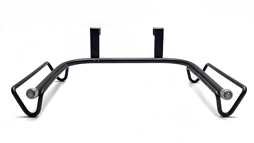 FitWell Over-The-Cabinet-Door Grocery Installation Plastic Recycling & Trash, Under Sink Garbage Bag Holder, Trash Bag Holder Rack for Recycled Reusable Disposable Grocery Bag (Black)