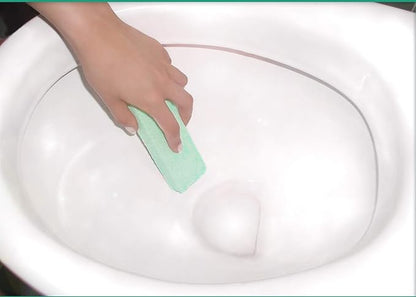 Compac Home Magic-Stone Porcelain Cleaning Stick - Toilet Bowl Cleaner, Handy Toilet Cleaner Easily Scrubs/Removes Stubborn Lime Stains from Porcelain or Bathroom Fixtures, 4 Count