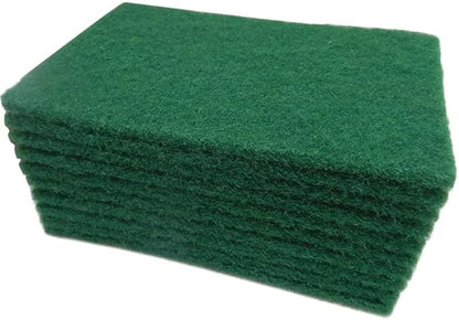 10-Pack Heavy Duty Non-Scratch Scouring Pads 5.90X3.93 Inch Durable Kitchen Scrub Sponges for Pots Pans Stove Top Dish Washing Cleaning Pads