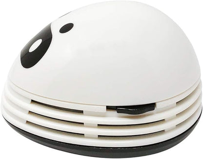 allydrew Cute Portable Mini Vacuum Cleaner for Home and Office, White Piggy