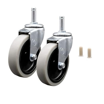 Service Caster Brand – Compatible with/Replacement for – Janitor Cleaning Carts – Fits Most Rubbermaid Janitorial Carts