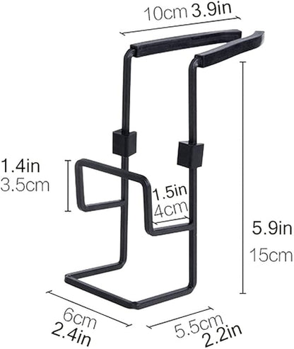 Sink Caddy Sink Sponge Holder - Faucet Rack Shower Tray - Kitchen and Bathroom Metal Organizer Hanging Fix Around Faucet