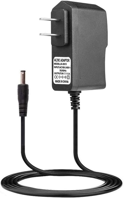 9V New Charger for Hurricane Spin Scrubber Brush Rechargeable Turbo Scrubber & TeleBrands Corp Hurricane Spin Scrubber Brush HSS1 HSSI Charger (Incompatible with Charging Voltage of 5V)