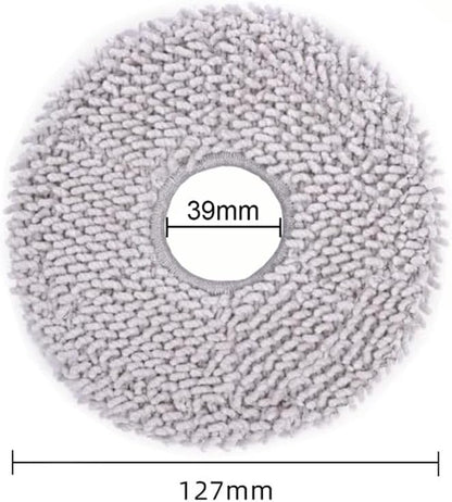 10pcs Mop Pads for ECOVACS DEEBOT X1 Omni/X1 Turbo/T20 Omni/T10 Omni/X2 Omni/T30S/N30 Pro Omni/N30 Omni/T30S AI/T30S Pro/T30S CARE/T50 OMNI/T50 PRO OMNI/T50 MAX PRO OMNI/Yeedi m12 pro+ Deebot Mop Pads