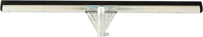 Restaurantware-SQUEEGEE ONLY: Clean Tek Professional 29.92 Inch Floor Squeegee, 1 Broom With Double Rubber Blade - Handle Sold Separately, Heavy-Duty, Steel Wiper For Concrete Floor