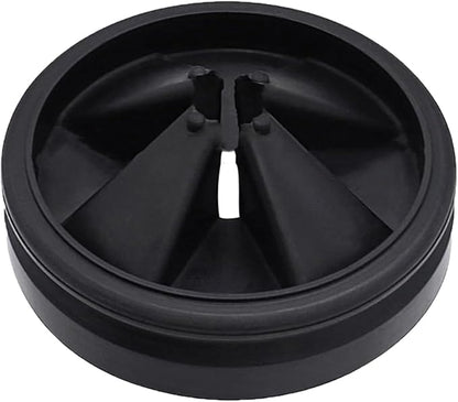 3-3/8 Inch Garbage Disposal Splash Guard, Upgraded Quiet Collar Sink Baffle Drain Plug, Replacement for InSinkErator Evolution Series Disposals. 1 PCS