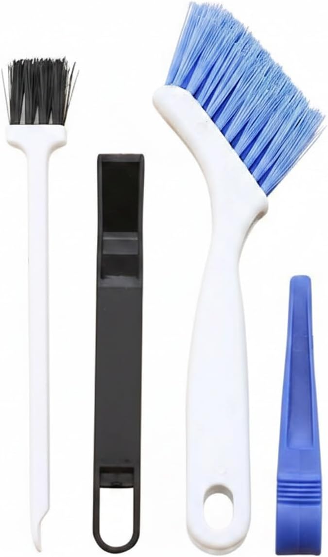 Window Groove Cleaning Tool Set, Narrow Track Cleaner for Sliding Doors & Car Seals, 1.2-Inch Width