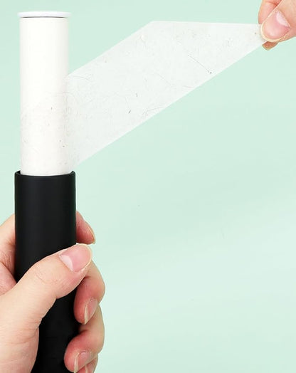 3.5 inch Mini Lint Roller Refills Only Compatible with Flint Retractable Lint Rollers for Pet Hair Extra Sticky 40 Sheets Each Refill, Pack of 6, 240 Sheets Total