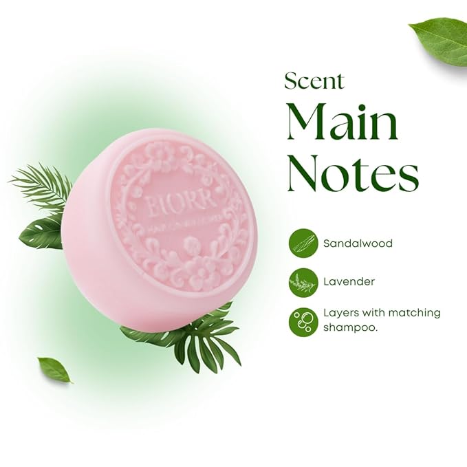 Anti-Dandruff Conditioner Bar – Neem & Tea Tree Oil for Itchy Scalp – Vegan, Sulfate-Free Solid Bar for All Hair Types – Zero Waste, Deep Moisturizing