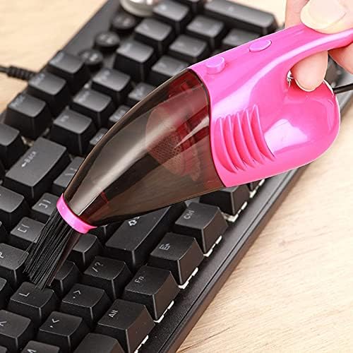 HEEPDD USB Handheld Keyboard Vacuum Cleaner, Mini Portable Desktop Dust Cleaner with Powerful Suction for Car Interior, Drawers, Crevices