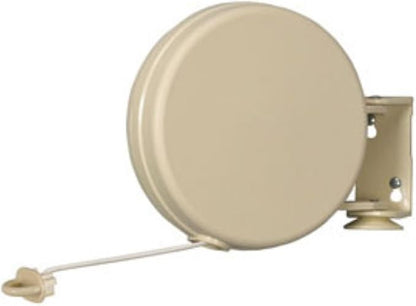 Household Essentials Single Line Retractable Clothesline for Hanging Laundry, 40 Feet, White