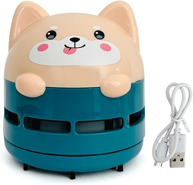 allydrew Mini Portable USB Desktop Vacuum, Doggy