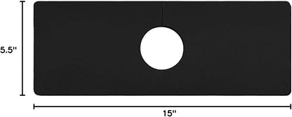 Kitchen Sink Splash Guard Faucet Mat -1 PC Super Absorbent Fast Drying Mat Sink Gadgets-Splash Guard Behind Faucet Drip Catcher for Kitchen(15" X 5.5" )
