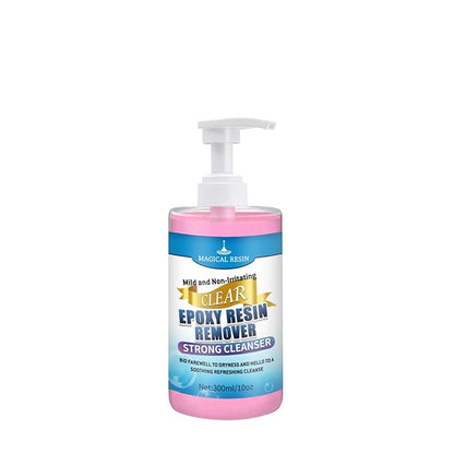 Hands Resin Remover Gel - All Natural Epoxy Resin Cleaner - Magical Cleanser for Artists - Epoxy Remover - Glue, Silicone, Paint & Glitter Soap- For Soft and Moisturized Skin