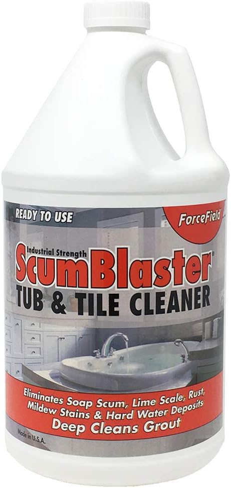 ForceField ScumBlaster Tub and Tile Cleaner Ready To Use 1 Gallon