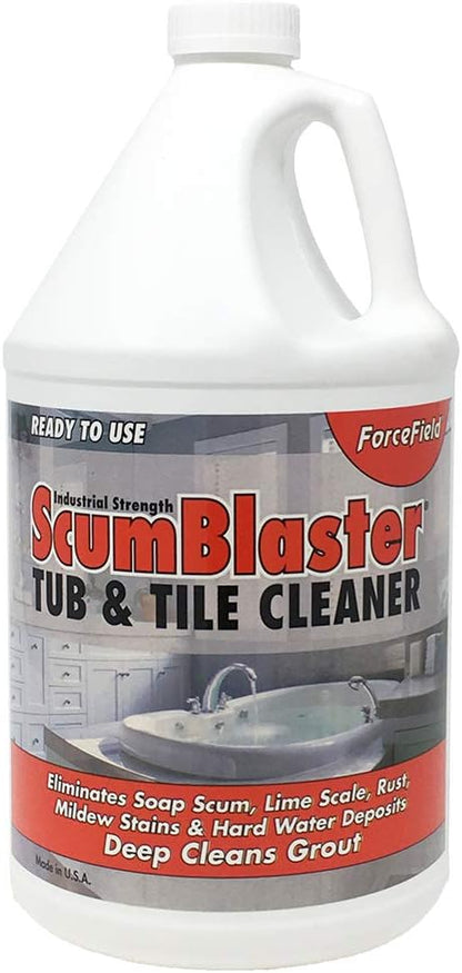 ForceField ScumBlaster Tub and Tile Cleaner Ready To Use 1 Gallon
