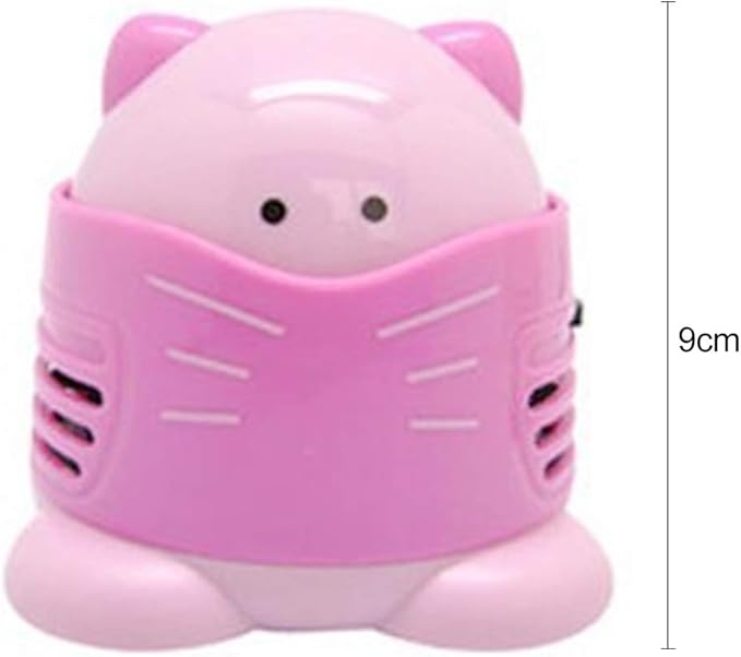 Mini Desktop Vacuum Cleaner Cross Stitch Embroidery Diamond Art Painting Accessories (Extractor - Pink)
