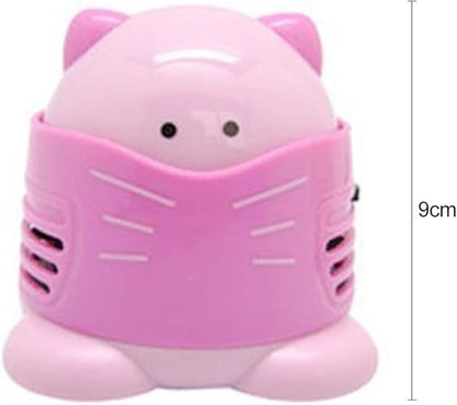 Mini Desktop Vacuum Cleaner Cross Stitch Embroidery Diamond Art Painting Accessories (Extractor - Pink)