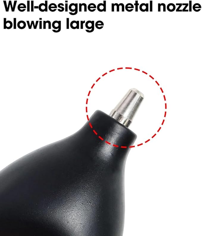 3pcs Bestgle Metal Tip Silicone Super Air Blower Blaster Pump Dust Cleaner, Mini Squeeze Ball Pump Bulb Blower for Digital SLR Lens Sensor LCD Screens Musical Instruments Keyboards Telescope Filter