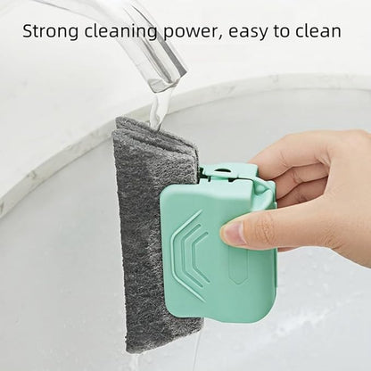 Magic Window Track Cleaner, 2026 New Window Groove Cleaning Brush Tools Set, Hand-held Window Track Cleaner Brushes Tools Set for Window lides Gaps Tile Lines Shutter Car Vents (Mixed, 6PCS)