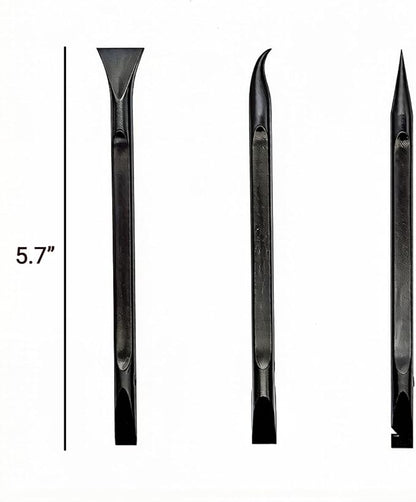 3 Different Cleaning Heads Car Beauty kit, 12Pack No-Scratch Plastic Scraper Tool Car Cleaning kit, Easy to Clean Small Spaces and Gaps, Suitable for Cleaning Car Interior Details