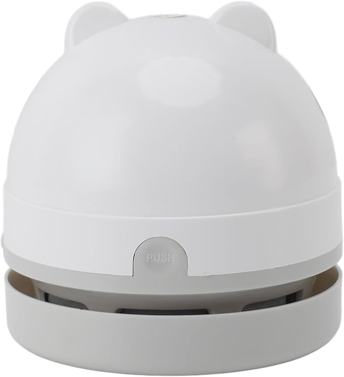 TOPINCN Portable Mini Desk Vacuum, Portable USB Vacuum Cleaner for Desk Mini Cute Cartoon Desktop Vacuum for Cleaning Eraser Crumbs, Dust, Crumbs, Computer, Keyboard (Panda)