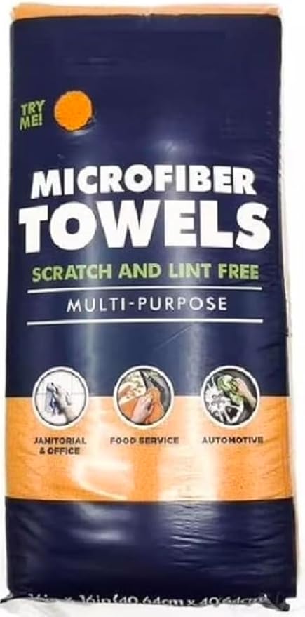 Member's Mark 16" x 16" Microfiber Towels, 36 Count (Yellow)