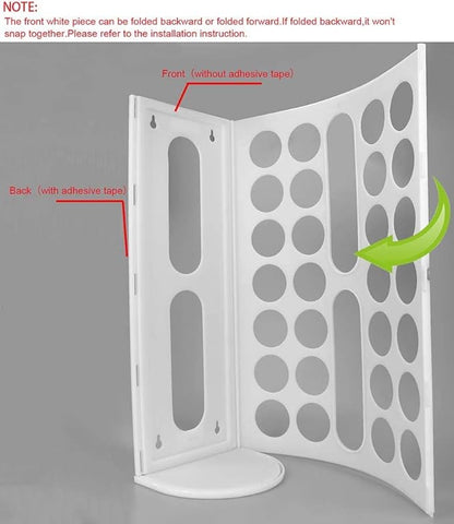 Lunies Plastic Bag Holder, Wall Mount Grocery Bag Dispenser, Trash Bag Storage organizer, Large Capacity kitchen organizer for Plastic Bag (2 packs)