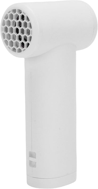Naroote Compressed Air Duster, 40000RPM Cordless Air Blower, Mini Blower with 5 Speeds Adjustable Power & Type C Rechargeable 5000mAh, Ideal for Cleaning Keyboards, Computers & Cars (White)