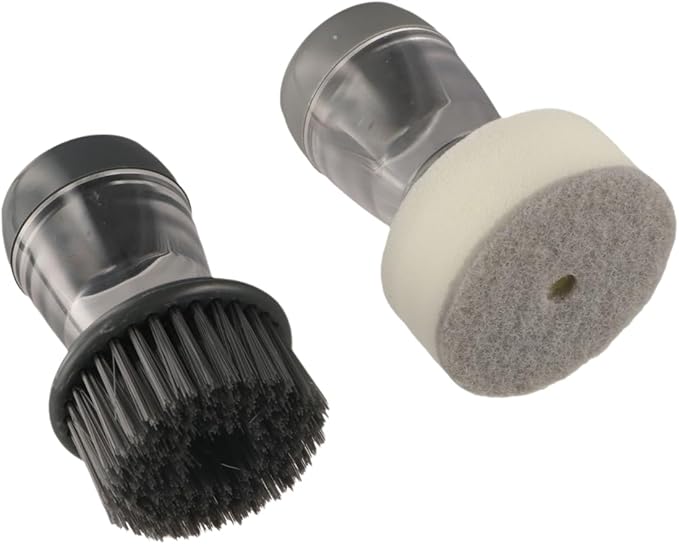 Dish Brush with Soap Dispenser,2PCS Soap Dispensing Brush,Kitchen Scrub Brush,Portable Liquid Adding Pot Washing Brush,Dish Washing Brush