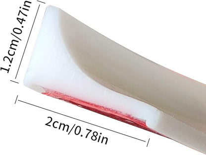 39 Inches Water Barrier for Sink, Shower Threshold Water Dam Barrier, Silicone Water-Blocking Self-Adhesive Shower Splash Guards for Bathtub Sink, Bathroom, Countertop