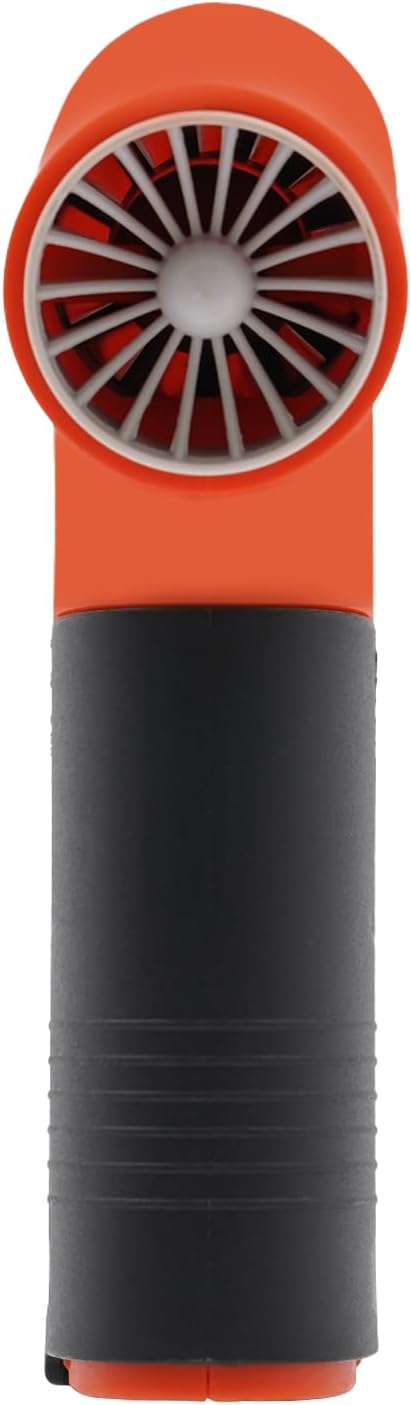 Electric Air Duster, 13000RPM Compressed Blower Fan Multi-Functional Tiny Electric Cleaner 3 Speeds Adjustable Rechargeable Air Blower for Keyboard PC Deep, Car, Home Cleaning (Orange)