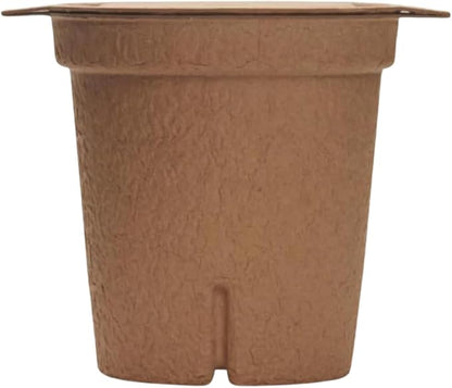 The Compost Collector® 1.3 Gallon Compost Bin Kitchen with Lid | Eco-Friendly Paper Pulp Food Waste Bin | Indoor Countertop Compost Bucket (4 Pack)