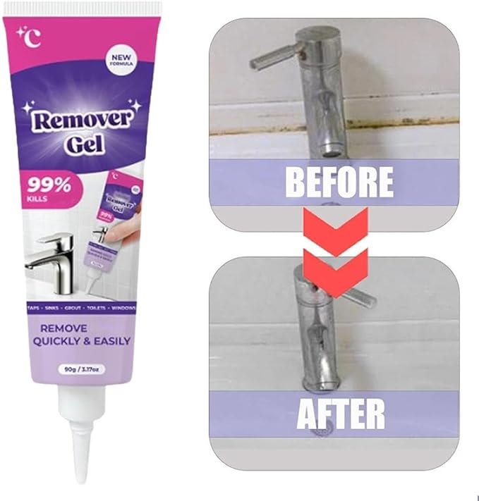 Wmool VexClean Remover Gel, Vexclean Cleaning Gel, Powerful Household CleaningGel Penetrates All Surfaces, Suitable for Bathroom and Kitchen Tile Gaps