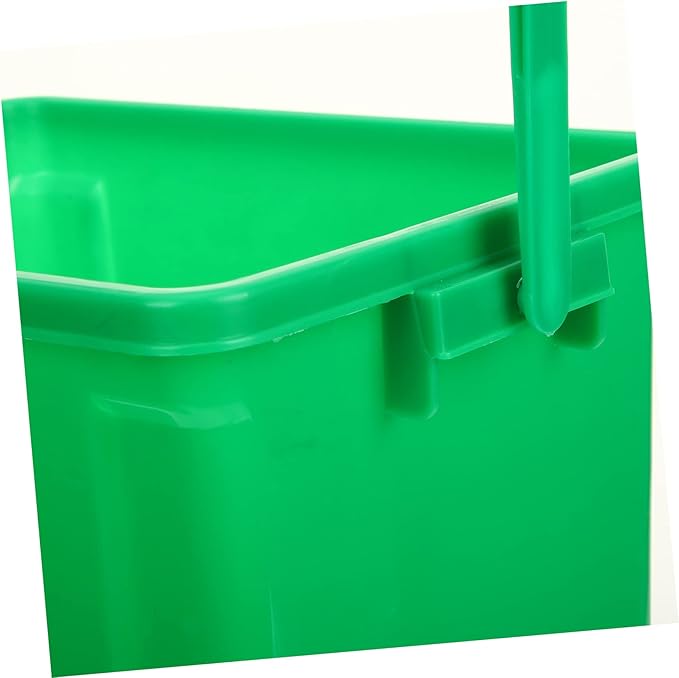 MAGICLULU Sturdy Handle Garbage Can Kitchen Compost Bin Lid Outdoor Compost Bucket Indoor Waste Bin