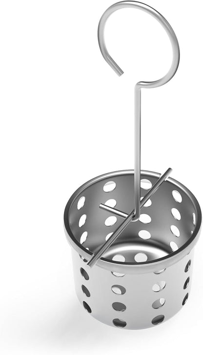 Shower Drain Strainer with Drain Key Lifting Hook,304 Stainless Steel Hair and Debris Catcher Suitable for Square/Linear Shower Drain Outlet with a 2" Diameter, Floor Drain Hair Trap