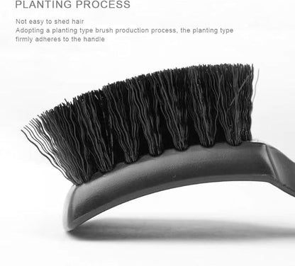 Carpet Brushes for Cleaning, Scrub Brush for Floor Mats, Cleaning Brush for Car Interior and Home, Simple and Practical (1, Black)